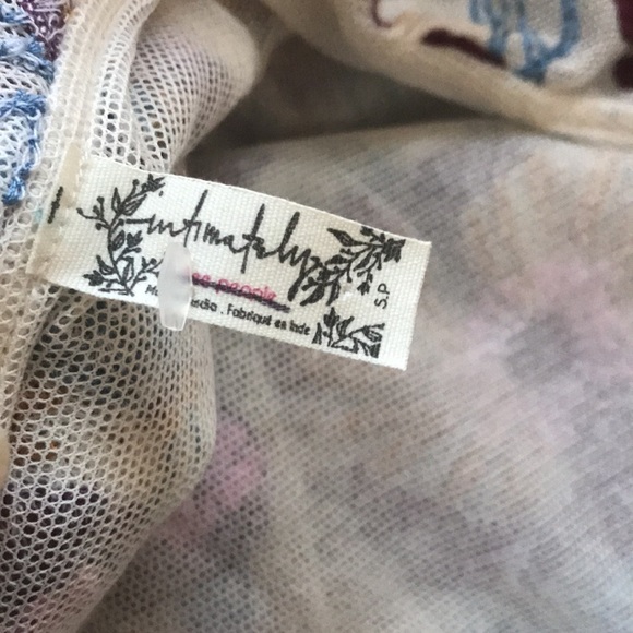 Free People Floral One-Shoulder Bodysuit - Purple and Gold - Picture 8 of 9